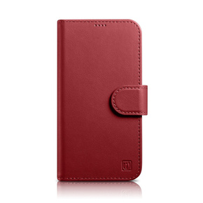 ICARER wallet case 2in1 cover iPhone 14 pro max leather flip cover anti-rfid red (wmi14220728-rd)