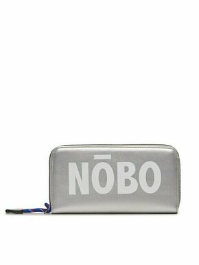 Nobo Velika ženska denarnica NPUR-M0010-C022 Srebrna