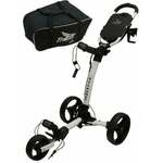 Axglo TriLite 3-Wheel Trolley SET White/Black Ročni voziček za golf