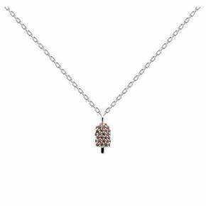 PDPAOLA Srebrna ogrlica za mamo in hčerko POPSICLE DREAM Silver CO02-235-U (verižica
