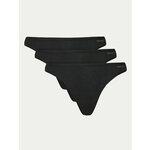 Calvin Klein Underwear Set 3 parov tangic 000QD5217E Črna