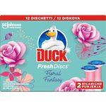 Duck Fresh Discs dvojno polnjenje, cvetje, 72 ml