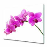 tulup.si Steklena podloga za rezanje Roza orhideje 60x52 cm
