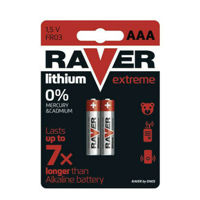 Raver AAA Extreme Lithium - 2 kosa