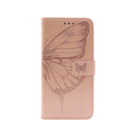 Chameleon Samsung Galaxy A52/ A52 5G/ A52s 5G - Preklopna torbica (WLGO-Butterfly) - roza-zlata