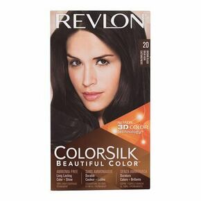 Revlon Colorsilk Beautiful Color odtenek 20 Brown Black darilni set barva za lase Colorsilk Beautiful Color 59