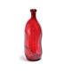 MHOME vaza 14x37cm, rdeča