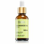 Delia Cosmetics Niacinamide 10% + zinc obnovitveni serum za obraz, vrat in dekolte 30 ml
