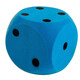 Androni Mehka kocka - velikost 16 cm, modra