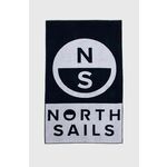 Bombažna brisača North Sails 104 x 172 cm. mornarsko modra barva, 623268 - mornarsko modra. Velika brisača iz kolekcije North Sails. Model izdelan iz bombažnega, vzorčastega materiala.