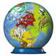 WEBHIDDENBRAND RAVENSBURGER Puzzleball Otroški globus z živalmi (angleščina) 72 kosov