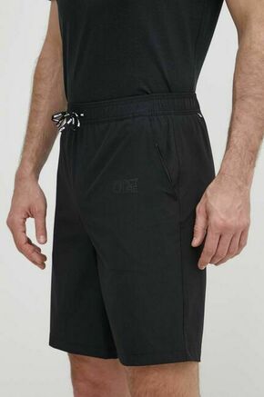 Pohodne kratke hlače Picture Lenu Stretch črna barva