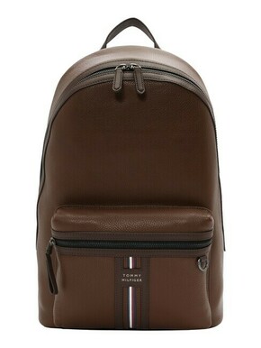 Nahrbtnik Tommy Hilfiger Th Premium Leather Backpack AM0AM12224 Warm Cognac GTY