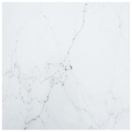 shumee Mizna plošča bela 70x70 cm 6 mm kaljeno steklo z marmorjem
