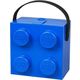 LEGO škatla z ročajem - modra