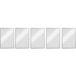 DURABLE okvir DURAFRAME MAGNETIC A4, srebrn, 5 kos DU486923