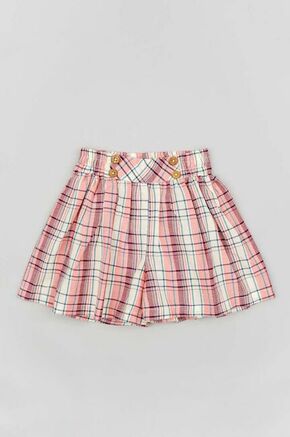 Otroške kratke hlače iz jeansa zippy - pisana. Otroški kratke hlače iz kolekcije zippy. Model izdelan iz jeansa.