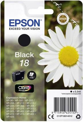 Epson T1801 vijoličasta (magenta)/črna (black)