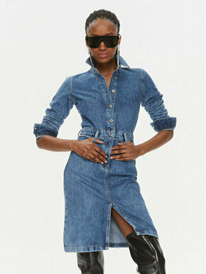 Karl Lagerfeld Jeans Jeans obleka 240J1308 Modra Slim Fit