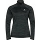 Odlo Women's Run Easy Half-Zip Long-Sleeve Mid Layer Top Black Melange XS Tekaša majica