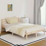 Greatstore 810425 Bed Frame Solid Wood Pine 120x200 cm