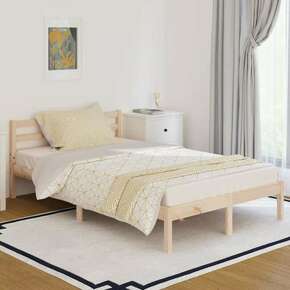 Greatstore 810425 Bed Frame Solid Wood Pine 120x200 cm