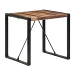VIDAXL Jedilna miza 80x80x75 cm trden les s finišem iz palisandra