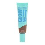 Rimmel London Kind & Free Glow It Up Moisturising Skin Tint puder normalna koža 30 ml odtenek 601 Soft Chocolate