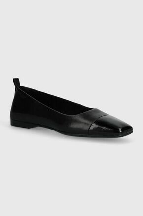 Usnjene balerinke Vagabond Shoemakers DELIA črna barva - črna. Balerinke iz kolekcije Vagabond Shoemakers
