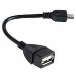 aptel adapter USB-A (M) - micro USB (F) OTG kabel 11 cm