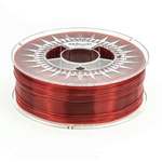 Extrudr PETG transparentno rdeča - 2,85 mm / 2500 g