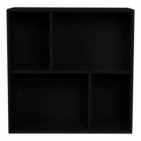 Črna stenska knjižna omara Tenzo Z Cube