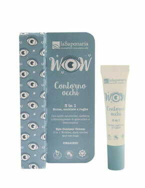 LaSaponaria Contouring Eye Cream 3 v 1 BIO (15 ml) - za gube
