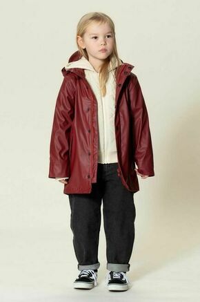 Otroška vodoodporna jakna Gosoaky SNAKE PIT bordo barva - bordo. Otroška vodoodporna jakna iz kolekcije Gosoaky. Prehoden model
