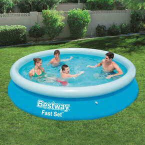 Bestway Fast Set napihljiv bazen okrogel 366x76 cm 57273