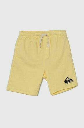 Otroške kratke hlače Quiksilver EASY DAY rumena barva - rumena. Otroške kratke hlače iz kolekcije Quiksilver