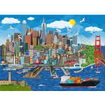 WEBHIDDENBRAND EUROGRAPHICS Puzzle San Francisco 1000 kosov
