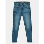 Guess Jeans hlače J3YA16 D4CA0 Modra Skinny Fit