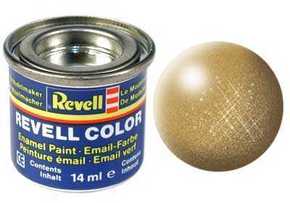 Barva emajla Revell - 32194: zlata kovinska