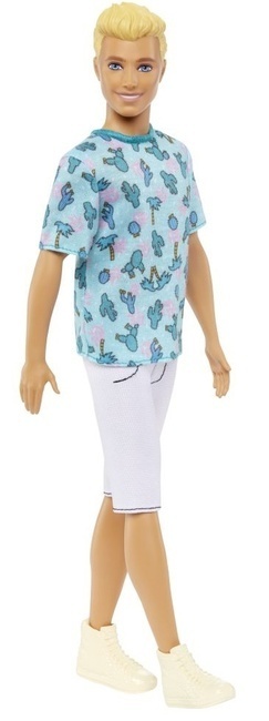 WEBHIDDENBRAND Barbie Model Ken - modro tričko HJT10