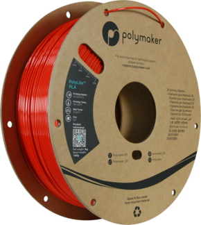 PolyLite Silk PLA Red - 1