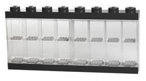 Zbiralna škatla LEGO za 16 mini figur - črna