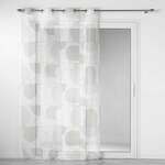 Bela prosojna zavesa 140x280 cm Esquisse – douceur d'intérieur