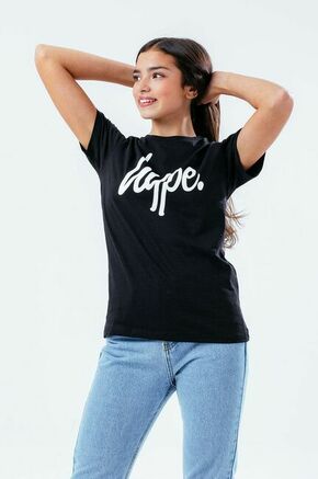 Otroški t-shirt Hype črna barva - črna. Otroški T-shirt iz kolekcije Hype. Model izdelan iz tanke