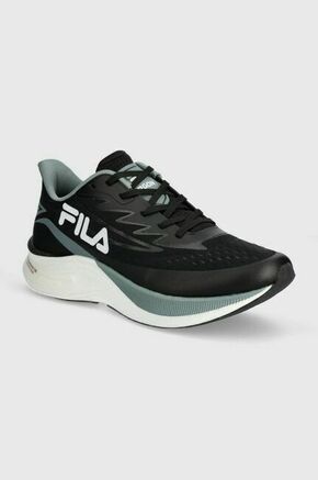 Tekaški čevlji Fila Argon črna barva - črna. Tekaški čevlji iz kolekcije Fila. Model z blažilnim vmesnim podplatom.
