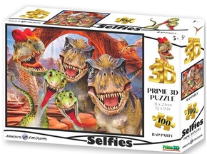 WEBHIDDENBRAND PRIME 3D puzzle Raptor Selfie 3D 100 kosov