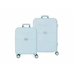 Jada Toys Komplet luksuznih potovalnih kovčkov iz ABS 70cm/55cm PEPE JEANS ACCENT Azul, 7699534