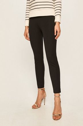 Lauren Ralph Lauren hlače - črna. Hlače iz kolekcije Lauren Ralph Lauren. Model izdelan iz enobarvnega materiala.