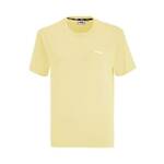Bombažna kratka majica Fila rumena barva - rumena. Kratka majica iz kolekcije Fila. Model izdelan iz udobne pletenine.