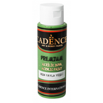 Cadence Akrilna barva Premium - zelena / 70 ml